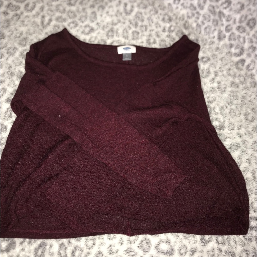 Cropped sweater